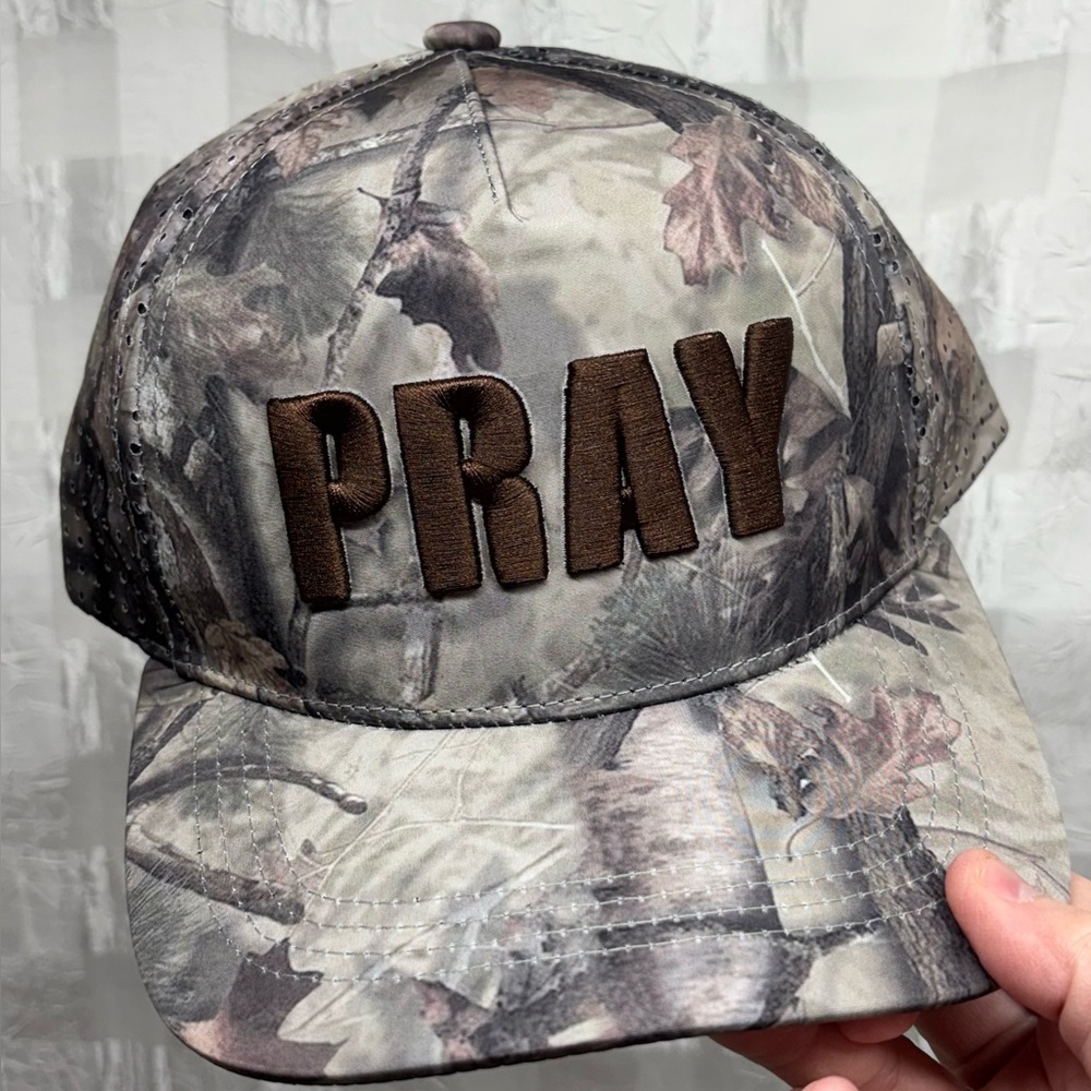 Camo Pray Embroidered hat